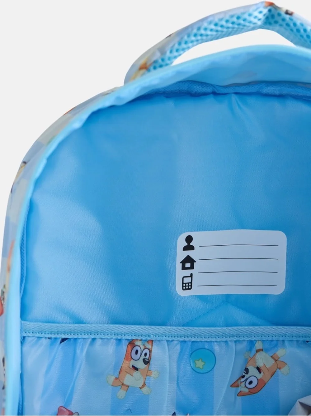 Bluey Kids Backpack,Headphones,Lunchbox Set in Light Blue W1
